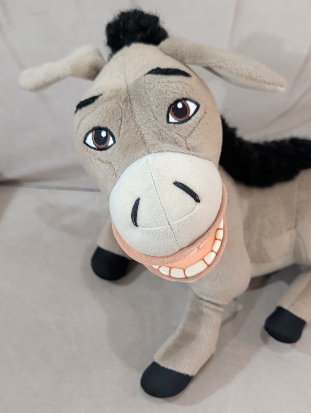 Vintage Beverly Hills Teddy Bear Company 12" Donkey Plush From Shrek